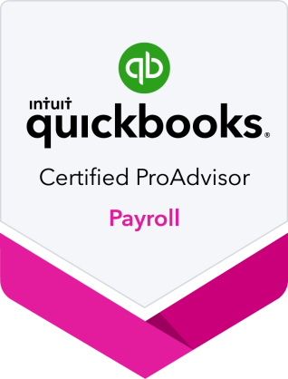 QuickBooks Payroll Certified ProAdvisor badge